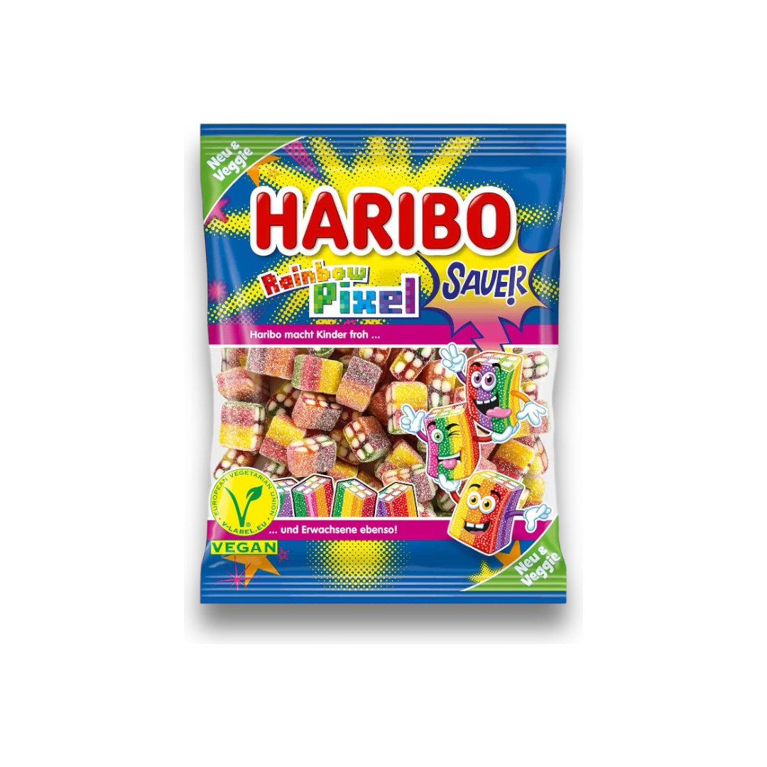 Haribo Rainbow Pixel sauer Veggie (160g)
