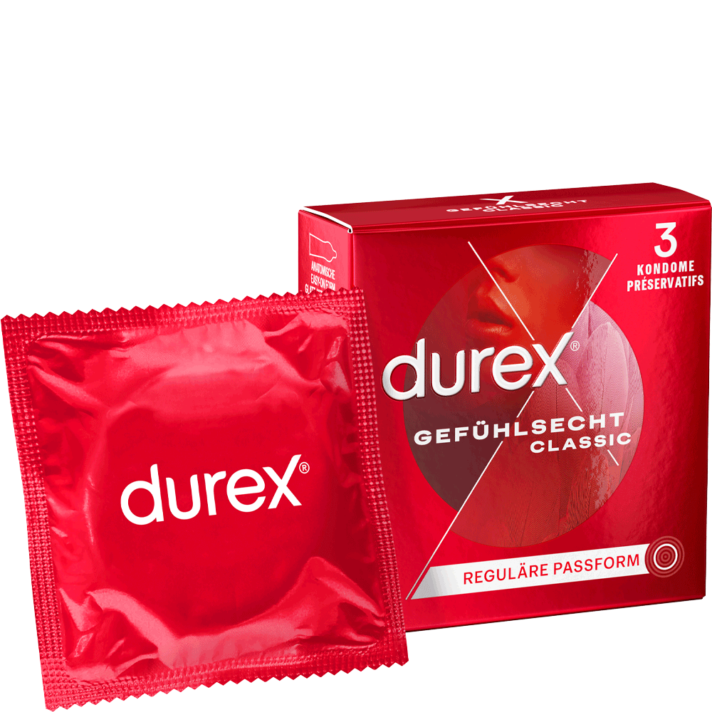 Durex Gefühlsecht Classic (3 Stück)