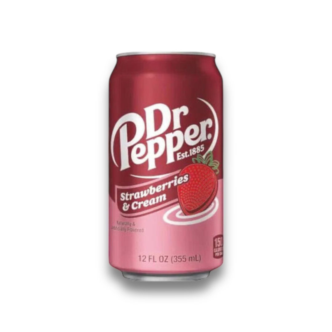 Dr Pepper Strawberry & Cream 355ml