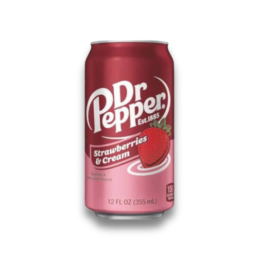 Dr Pepper Strawberry & Cream 355ml