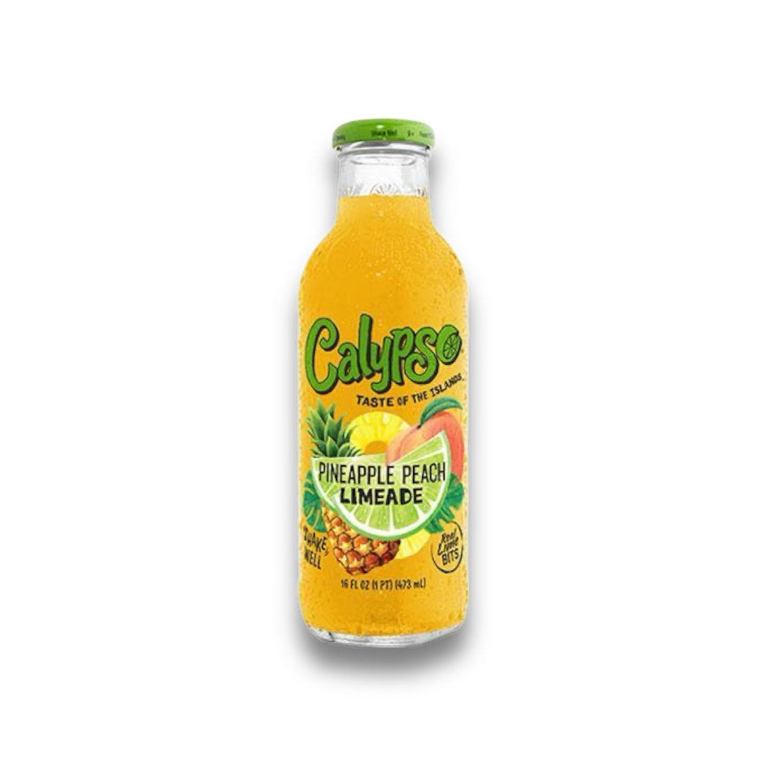 Calypso Pineapple Peach Limeade 473ml