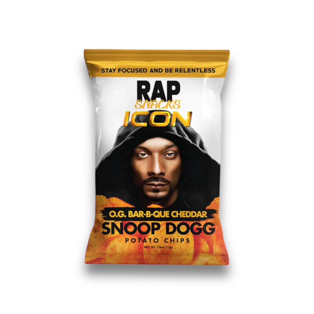 Rap Snacks Cheddar BBQ Snoop Dogg 71g