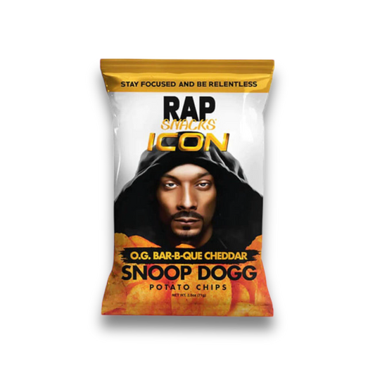 Rap Snacks Cheddar BBQ Snoop Dogg 71g