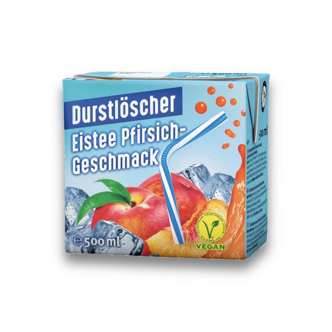 Durstlöscher Eistee Pfirsich (500ml)